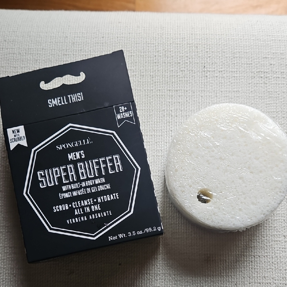 Spongelle Men's Super Buffer - Verbena Absolute